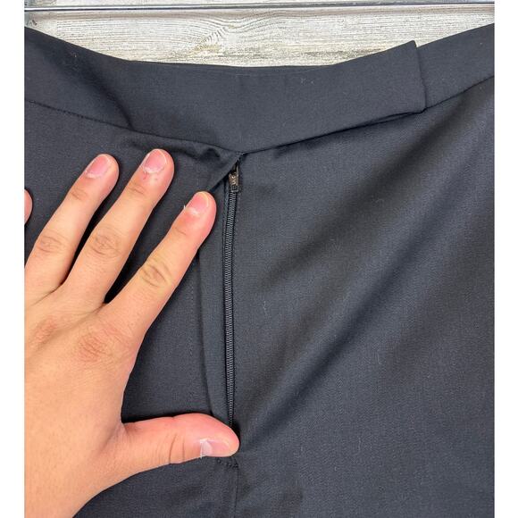 Talbots Women’s Plus 20 Black Straight Leg Lined Wool Blend Dress Pants NEW - Picture 3 of 5